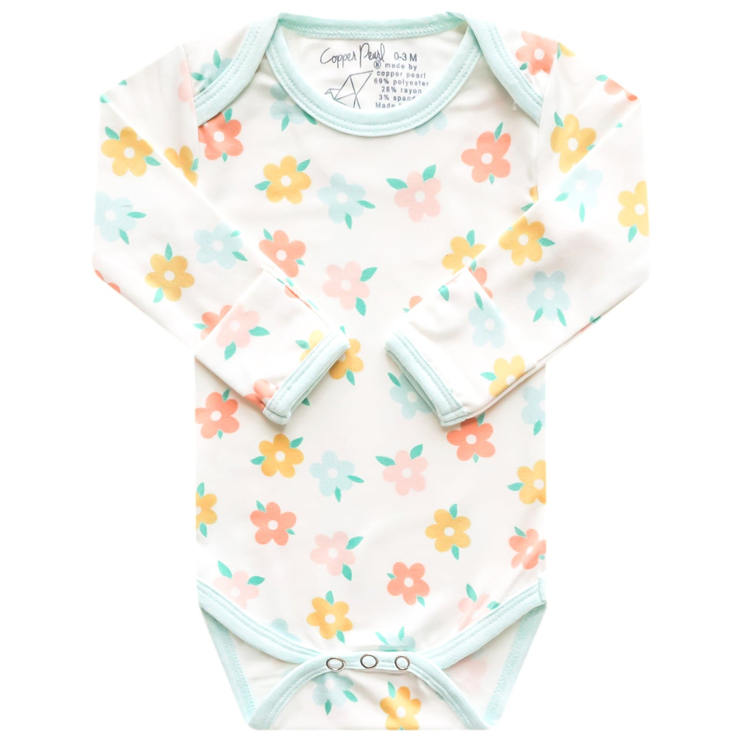 Long Sleeve Bodysuit - Daisy
