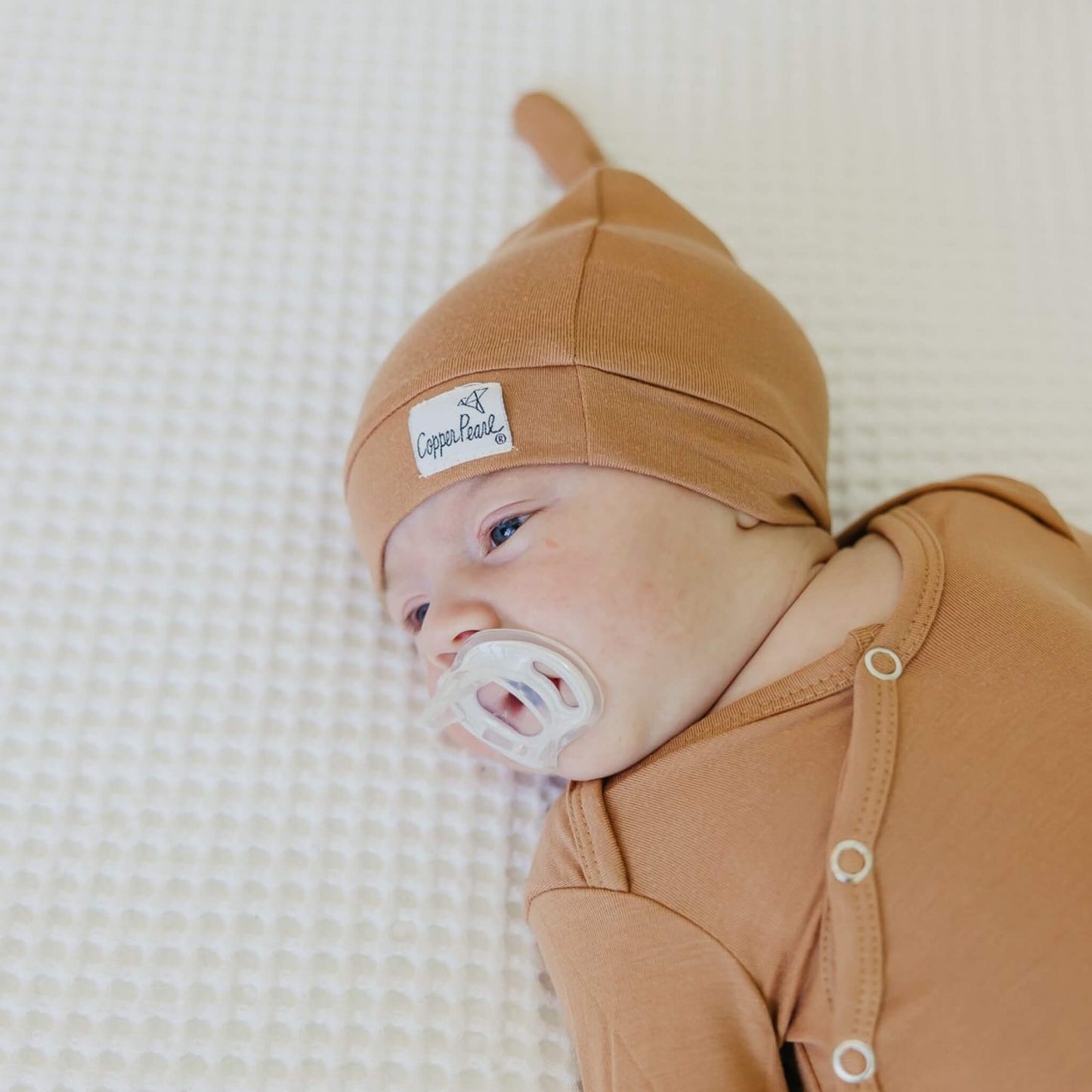 Top Knot Hat - Pecan