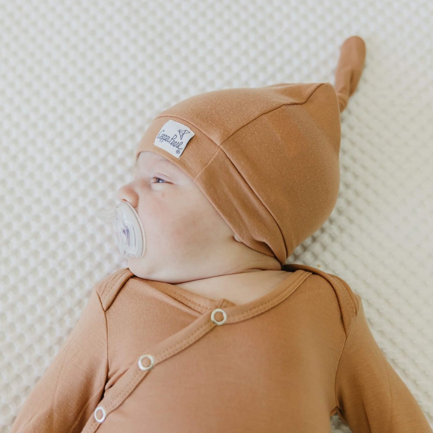Top Knot Hat - Pecan